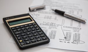 Calculator and account ledger